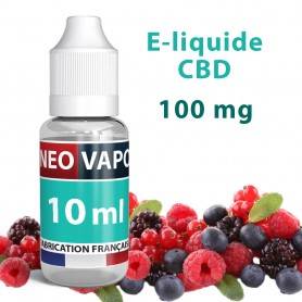 E-liquide CBD Fruits Rouges 100mg