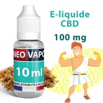 E-liquide CBD Tabac Hercule 100mg