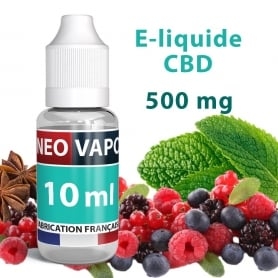 E-liquide CBD Rocky Red 500mg