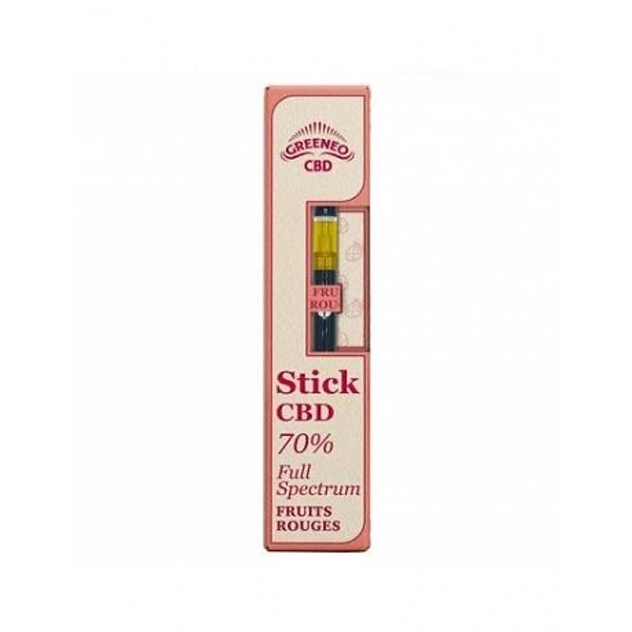 Stick Fruits Rouges CBD 70% de Greeneo Stick Fruits Rouges CBD 70% de Greeneo