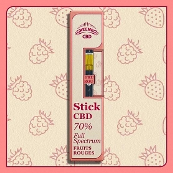 Stick Fruits Rouges CBD 70% Greeneo Stick Fruits Rouges CBD 70% Greeneo
