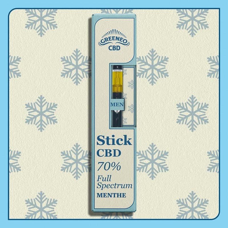 Stick Menthe CBD 70% Greeneo dès 31,90 €