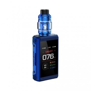 Cigarette electronique Kit T200 Aegis X Touch et Zeus couleur bleue