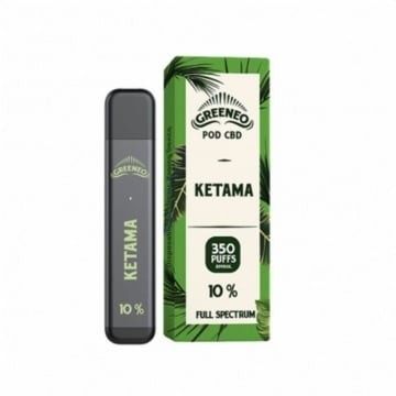 Pod Ketama 10% CBD 350 Puffs Greeneo