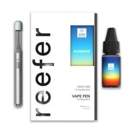 Pack Vape Pen Reefer Sunrise 600mg Marie Jeanne