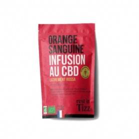 Infusion Bio au CBD Orange Sanguine by Tizz Stilla