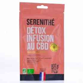 Infusion Detox Bio au CBD Sérénité 50g Tizz Stilla