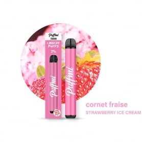 Puff TX650 Cornet fraise Puffmi Vaporesso