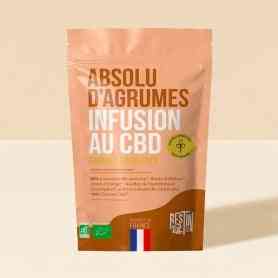 Infusion Bio au CBD Absolu d'agrumes 50g Tizz Stilla