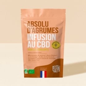 Infusion Bio au CBD Absolu d'agrumes 50g Tizz Stilla