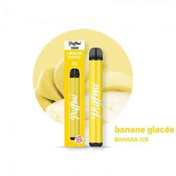 Cigarette electronique Puff TX650 Banane glacée Puffmi Vaporesso