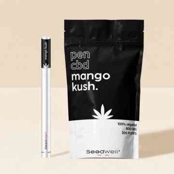 Pen CBD Mango Kush 300 puffs Seedwell