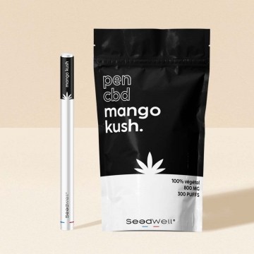 Pen CBD Mango Kush 300 puffs Seedwell