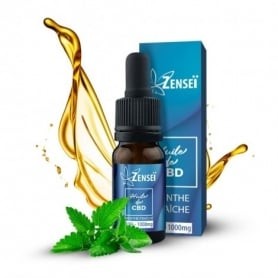 Huile de CBD Menthe fraiche 2000mg 10ml Zensei