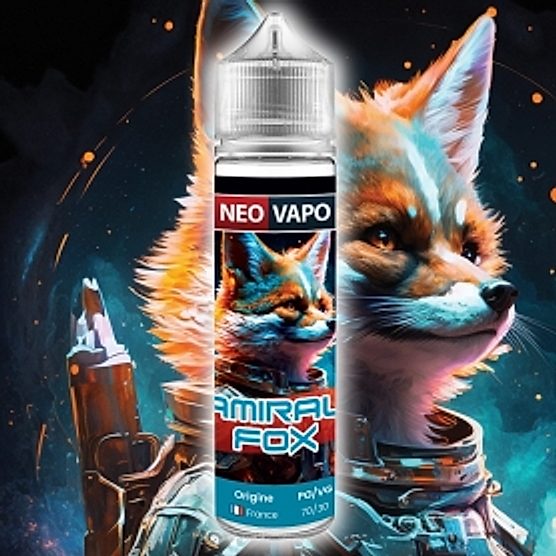 E-liquide Amiral Fox 50ml E-liquide Amiral Fox 50ml