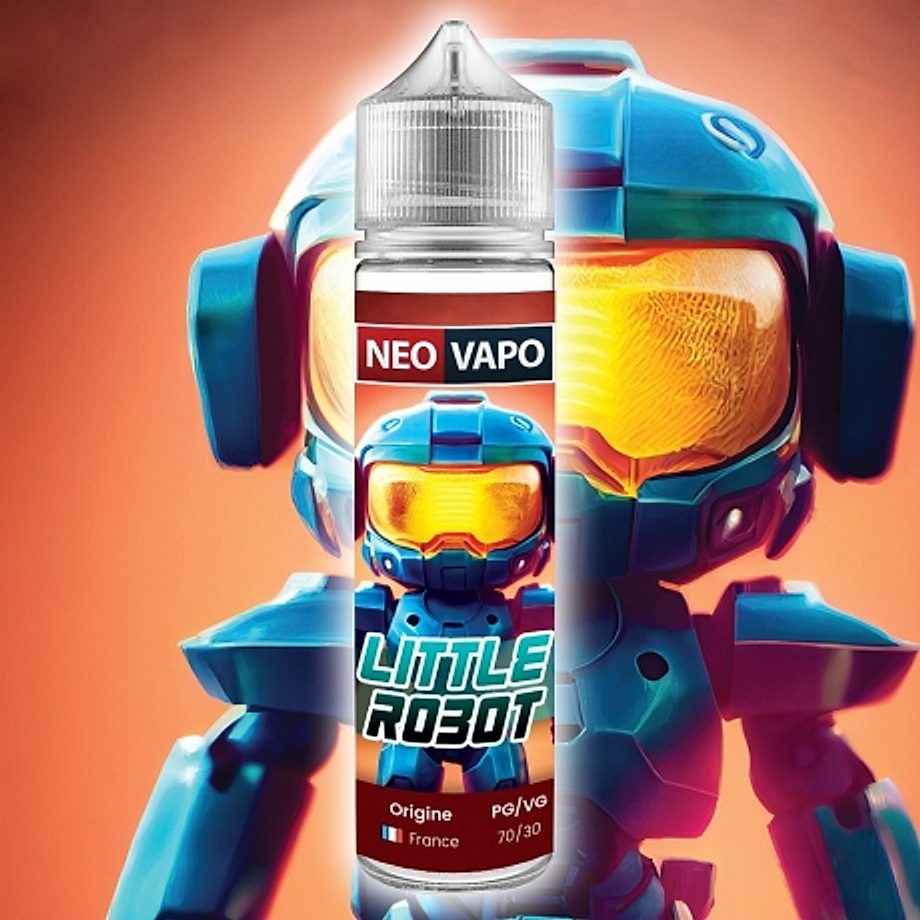 E-liquide Little Robot 50ml E-liquide Little Robot 50ml