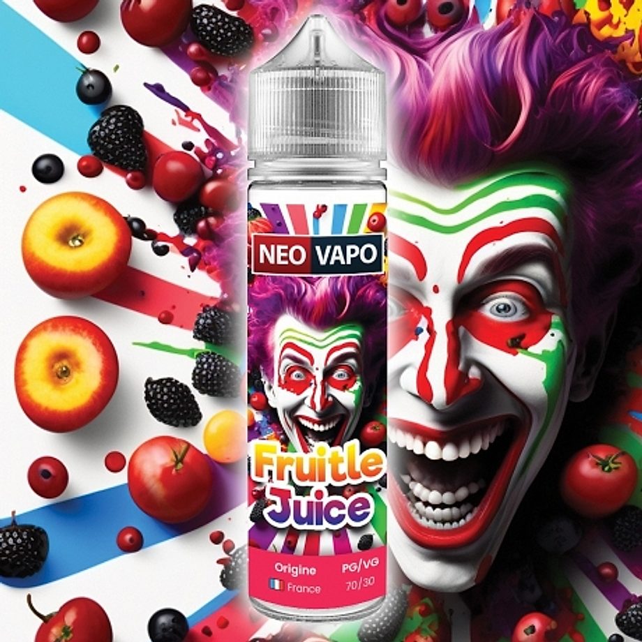 E-liquide Fruitle Juice 50ml E-liquide Fruitle Juice 50ml