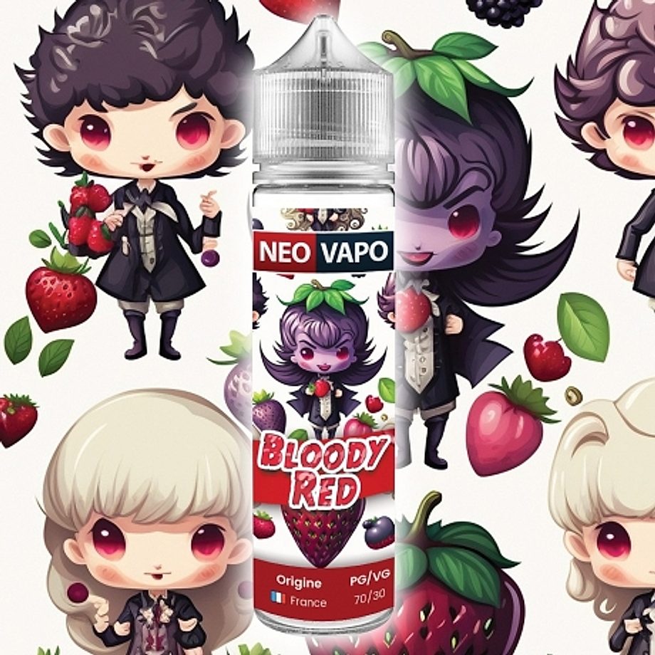 E-liquide Bloody Red 50ml E-liquide Bloody Red 50ml