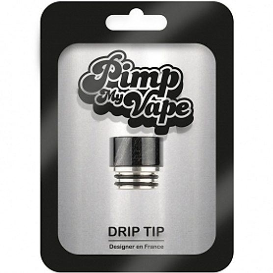 Drip tip 810 résine et acier inoxydable Pimp My Vape Drip tip 810 résine et acier inoxydable Pimp My Vape