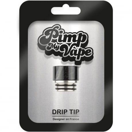 Drip tip 810 résine et acier inoxydable Pimp My Vape