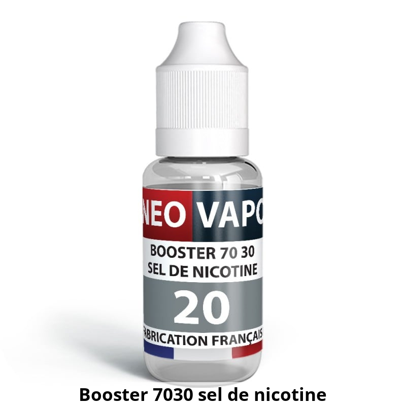 Booster sels de nicotine 10 ml en 50 PG / 50 VG Remix Juice pas cher