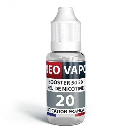 Booster 50/50 sel de nicotine Booster 50/50 sel de nicotine