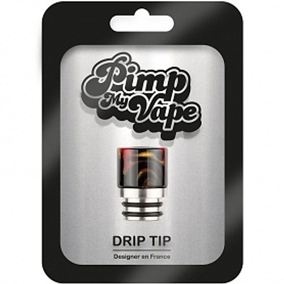 Drip tip 510 résine et acier inoxydable Pimp My Vape pvm0014 Drip tip 510 résine et acier inoxydable Pimp My Vape pvm0014