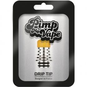 Drip tip 510 acier inoxydable avec Ultem Pimp My Vape pvm0002 pvm0001 Drip tip 510 acier inoxydable avec Ultem Pimp My Vape pvm0002 pvm0001