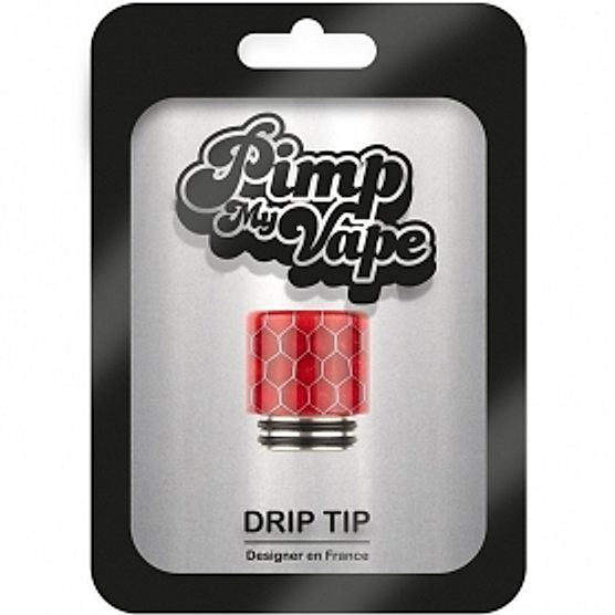 Drip tip 810 et 510 résine acier inoxydable Pimp My Vape pvm0034 Drip tip 810 et 510 résine acier inoxydable Pimp My Vape pvm0034