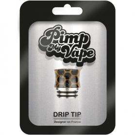 Drip tip 810 résine acier inoxydable courbé Pimp My Vape pvm0029 Drip tip 810 résine acier inoxydable courbé Pimp My Vape pvm0029