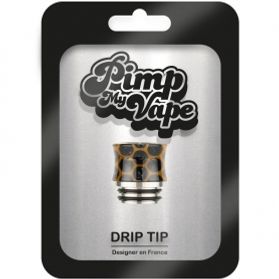 Drip tip 810 résine acier inoxydable courbé Pimp My Vape pvm0029 Drip tip 810 résine acier inoxydable courbé Pimp My Vape pvm0029