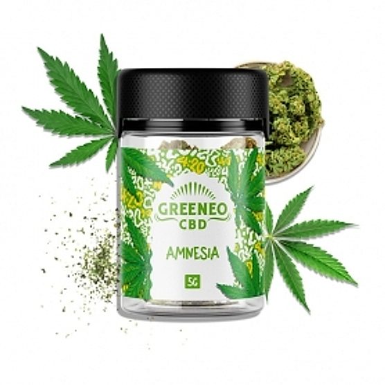 Fleur de CBD Amnesia 5g Greeneo Fleur de CBD Amnesia 5g Greeneo