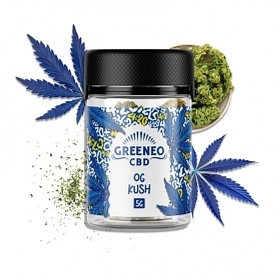 Fleur de CBD OG Kush 5g Greeneo Fleur de CBD OG Kush 5g Greeneo
