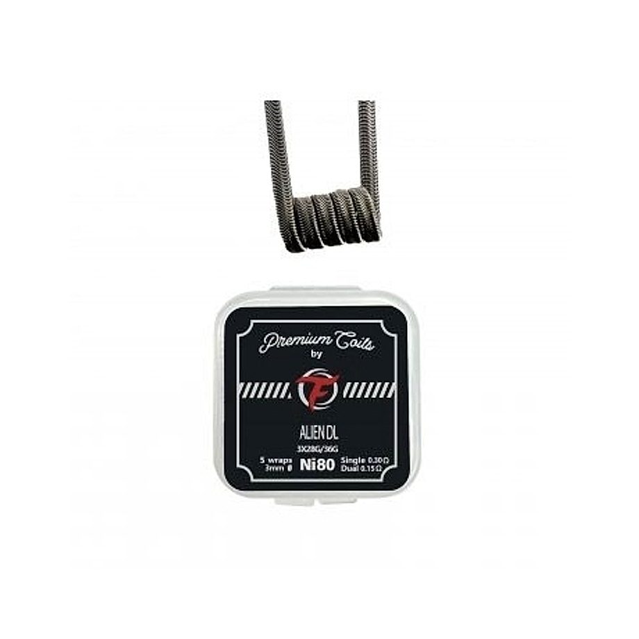Boite de 10 coils Alien DL Ni80 0.30ohm Fumytech Boite de 10 coils Alien DL Ni80 0.30ohm Fumytech