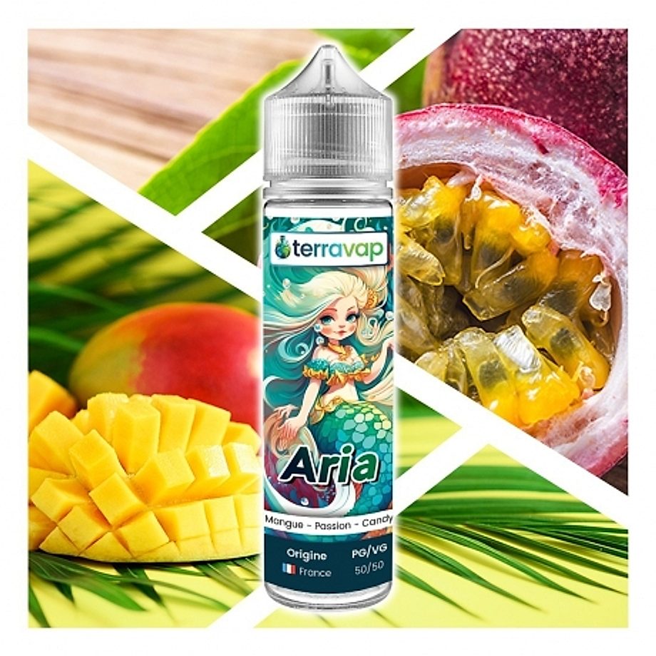 E-liquide Aria 50ml Terravap E-liquide Aria 50ml Terravap