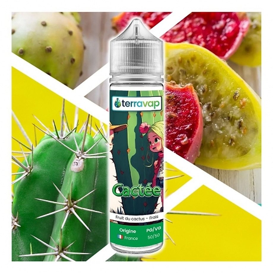 E-liquide Cactée 50ml Terravap E-liquide Cactée 50ml Terravap