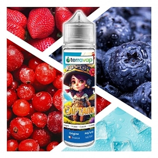 E-liquide Captain 50ml Terravap