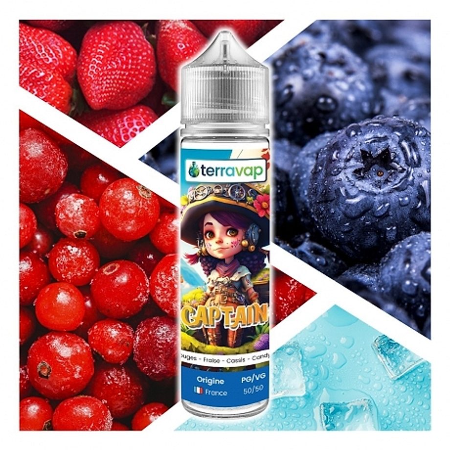 E-liquide Captain 50ml Terravap