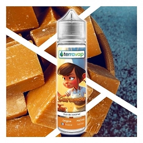 E-liquide Caramou 50ml Terravap E-liquide Caramou 50ml Terravap