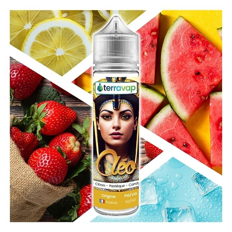 E-liquide Cléo 50ml Terravap E-liquide Cléo 50ml Terravap