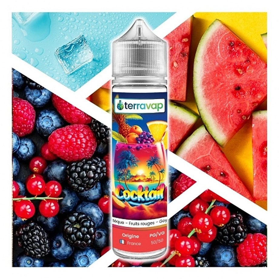 E-liquide Cocktail 50ml Terravap E-liquide Cocktail 50ml Terravap