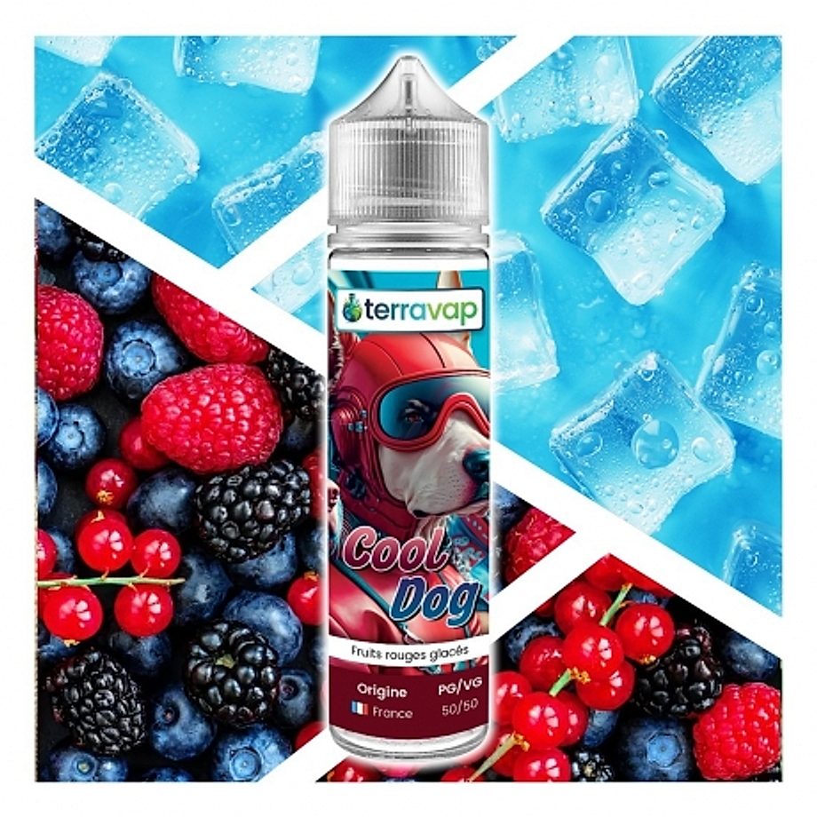 E-liquide Cool dog 50ml Terravap E-liquide Cool dog 50ml Terravap