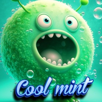 E-liquide Cool mint 50ml - Terravap - Menthe chlorophylle