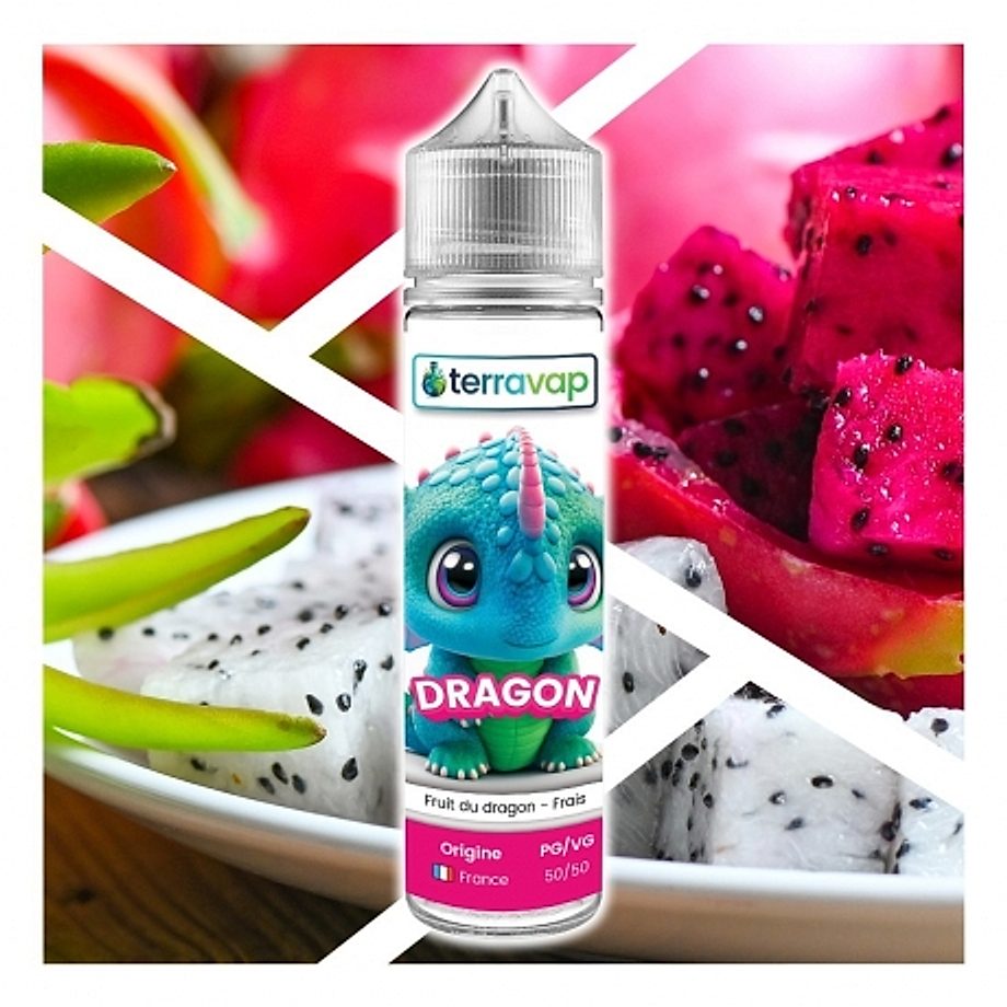 E-liquide Dragon 50ml Terravap E-liquide Dragon 50ml Terravap