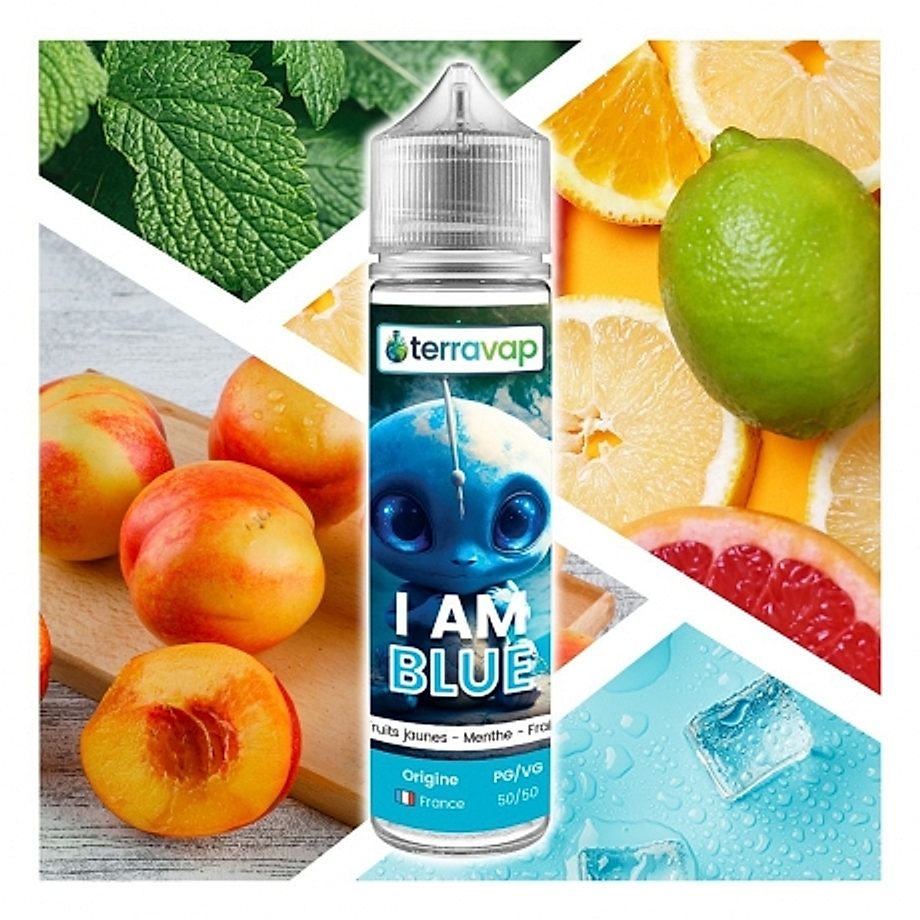 E-liquide I am blue 50ml Terravap E-liquide I am blue 50ml Terravap