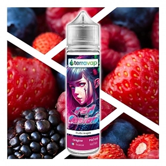 E-liquide Red fusion 50ml Terravap