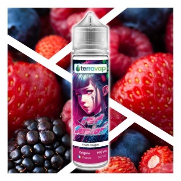 E-liquide Red fusion 50ml Terravap