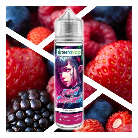 E-liquide Red fusion 50ml Terravap E-liquide Red fusion 50ml Terravap
