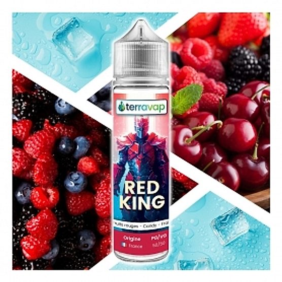 E-liquide Red king 50ml Terravap E-liquide Red king 50ml Terravap