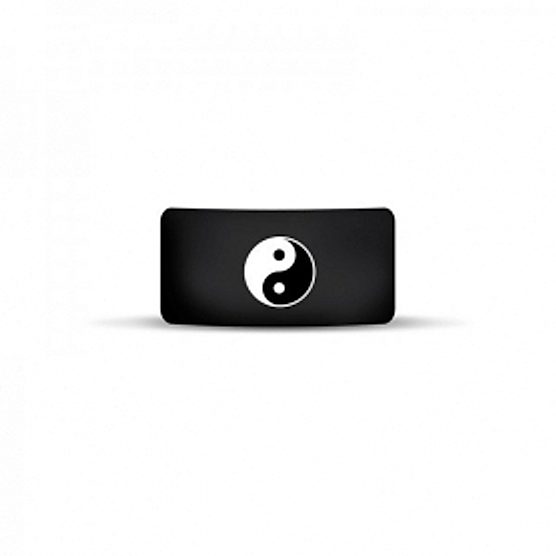 Anneau de protection à motif 22 à 26 mm ying yang Anneau de protection à motif 22 à 26 mm ying yang